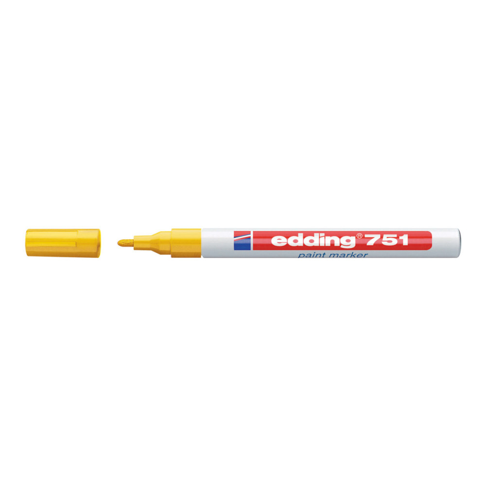 Produktbild för edding 751 paint - markering - gul (paket om 10)