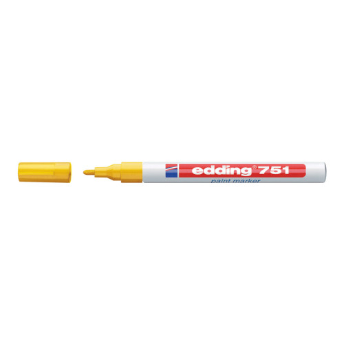 edding AG edding 751 paint - markering - gul (paket om 10)