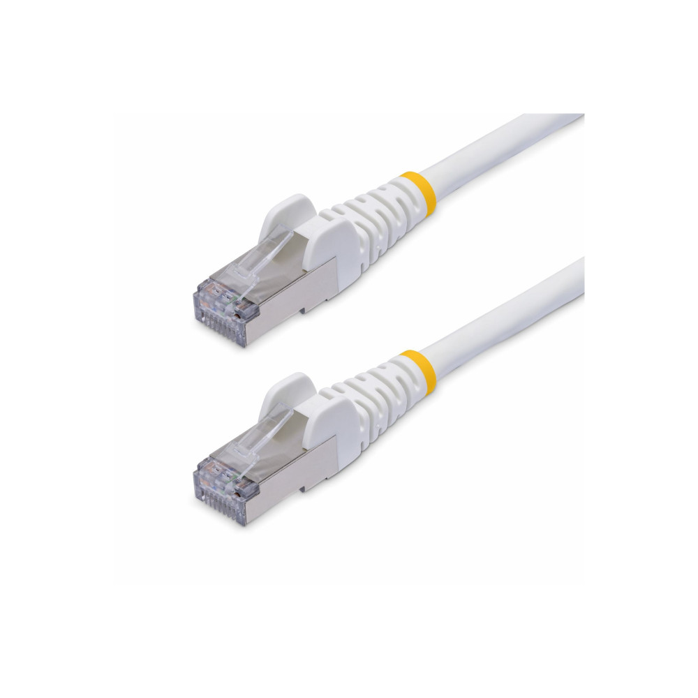 Produktbild för StarTech.com 50cm White CAT8 Ethernet Cable, Snagless, S/FTP, 25G/40G - patch-kabel - 50 cm - vit