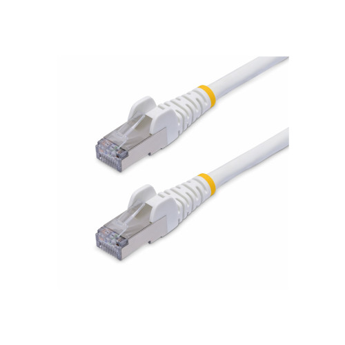 StarTech.com StarTech.com 50cm White CAT8 Ethernet Cable, Snagless, S/FTP, 25G/40G - patch-kabel - 50 cm - vit