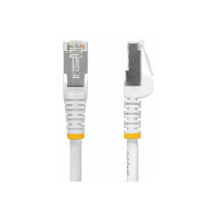 Produktbild för StarTech.com 50cm White CAT8 Ethernet Cable, Snagless, S/FTP, 25G/40G - patch-kabel - 50 cm - vit