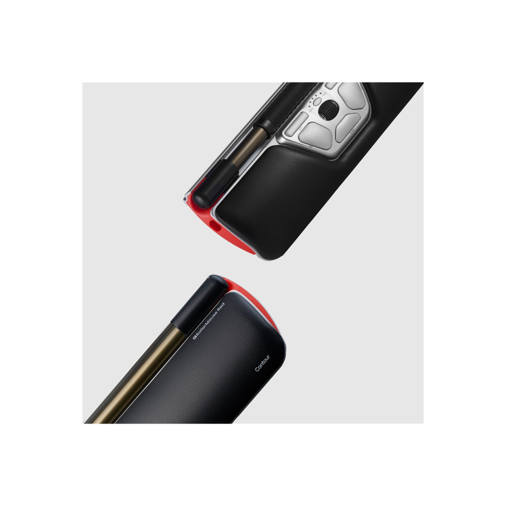Produktbild för Contour RollerMouse Red - centrerad mus