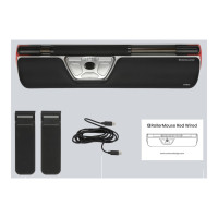 Produktbild för Contour RollerMouse Red - centrerad mus