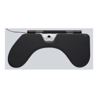 Produktbild för Contour RollerMouse Red Max - centrerad mus - USB - röd - med ArmSupport