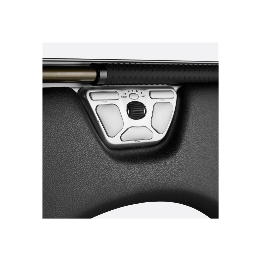 Produktbild för Contour RollerMouse Red Max - centrerad mus - USB - röd - med ArmSupport
