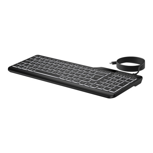Hewlett-Packard HP 405 - tangentbord - flera enheter - 65% compact - QWERTY - internationell engelska - svart Inmatningsenhet