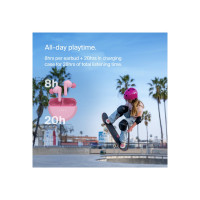 Produktbild för Belkin SoundForm Nano 2 for Kids - True wireless-hörlurar med mikrofon