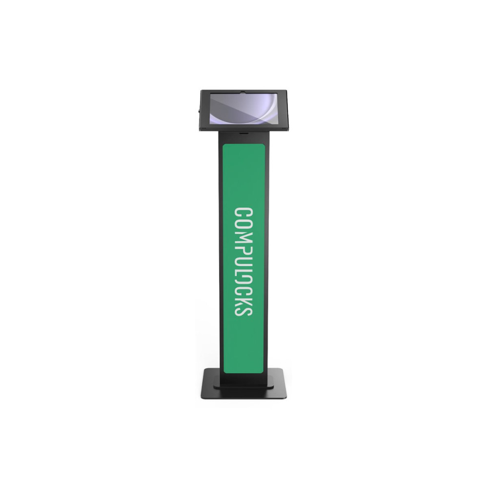 Produktbild för Compulocks Surface Pro 8-11 Apex Enclosure Brandable Floor Stand ställ - för surfplatta - märkningsbar - svart
