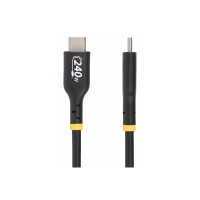 Produktbild för StarTech.com 1m USB C Charging Cable, USB-IF Certified USB-C Cable, 240W - USB typ C-kabel - USB-C till USB-C - 1 m