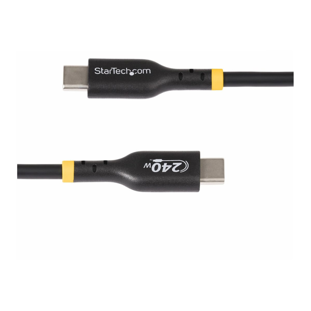 Produktbild för StarTech.com 1m USB C Charging Cable, USB-IF Certified USB-C Cable, 240W - USB typ C-kabel - USB-C till USB-C - 1 m