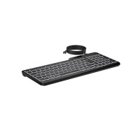 Produktbild för HP 405 - tangentbord - flera enheter - 65% compact - hela norden - svart Inmatningsenhet