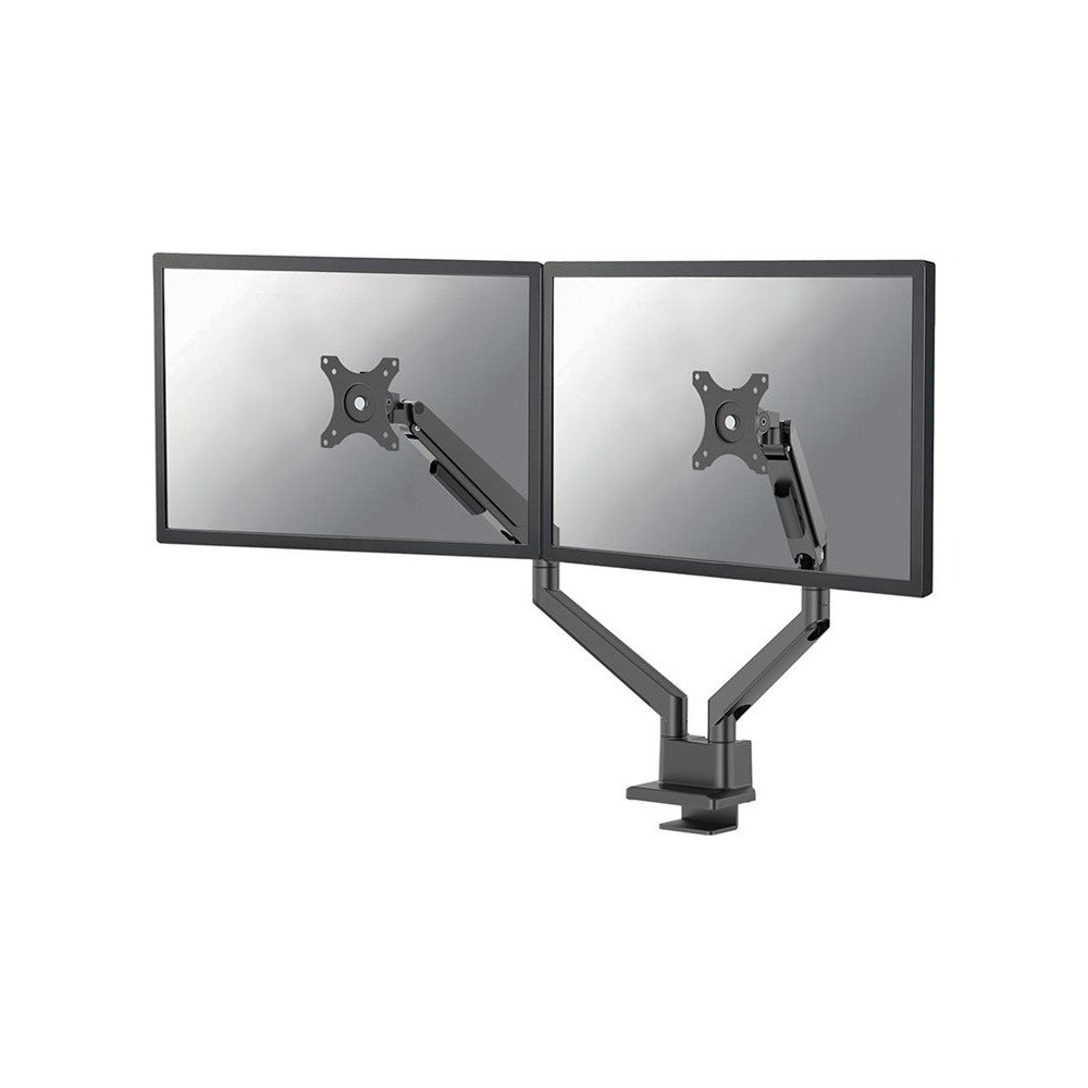 Produktbild för Neomounts NEXT Slim DS70-250BL2 monteringssats - fullständig rörelse - för 2 monitorer - svart