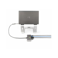 Produktbild för StarTech.com 2-Port USB-C/USB-A Hub with GbE and RS232 Serial, 2x USB-A - hubb - 2 portar