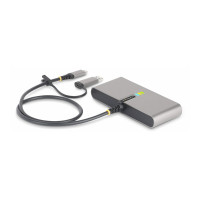 Produktbild för StarTech.com 2-Port USB-C/USB-A Hub with GbE and RS232 Serial, 2x USB-A - hubb - 2 portar