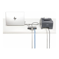 Produktbild för StarTech.com 2-Port USB-C/USB-A Hub with GbE and RS232 Serial, 2x USB-A - hubb - 2 portar