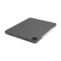 Produktbild för Logitech Combo Touch - tangentbord och foliefodral - med pekdyna - QWERTZ - tysk - grafit Inmatningsenhet