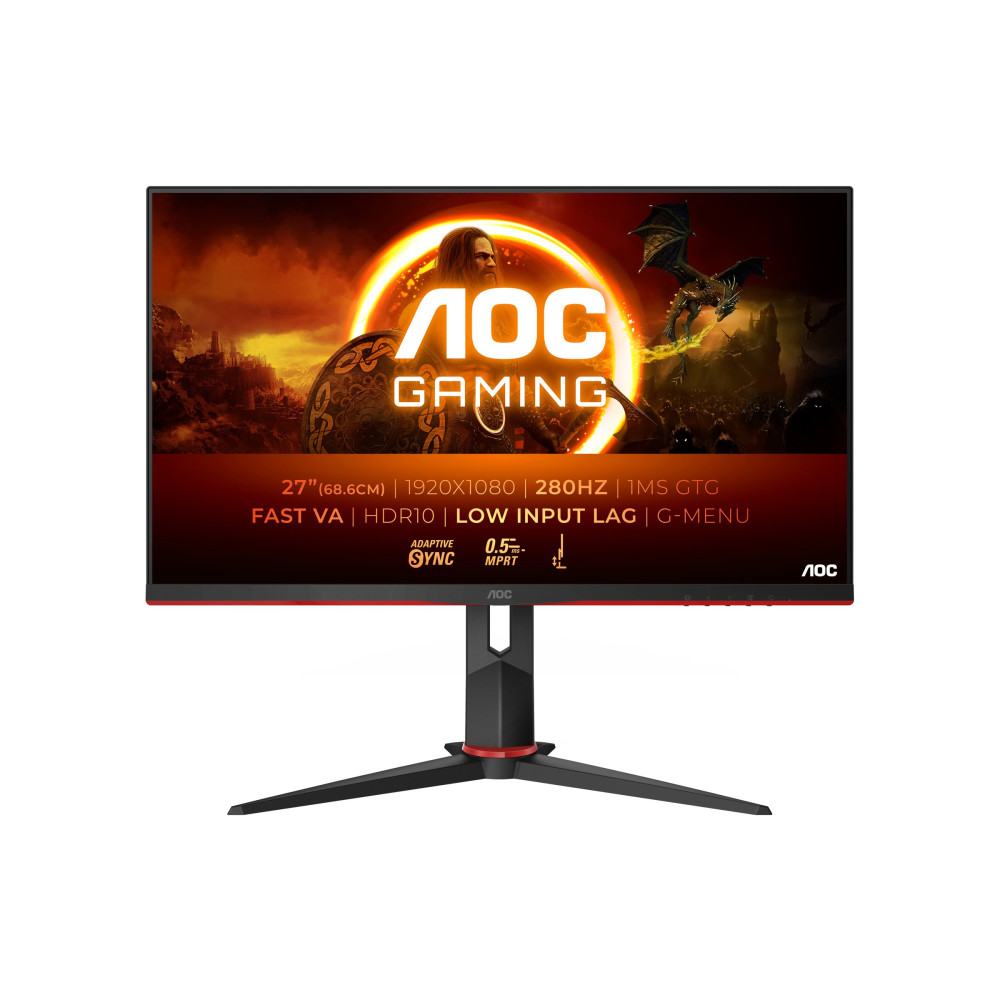 Produktbild för AOC Gaming 27G2ZN3/BK - LED-skärm - Full HD (1080p) - 27" - HDR