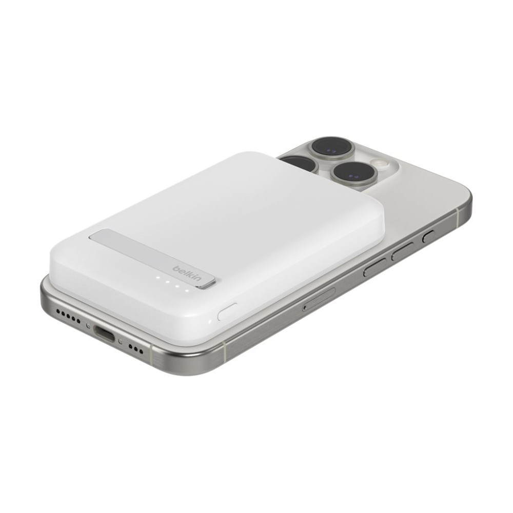 Produktbild för Belkin trådlös powerbank - magnetisk med Qi2 - USB-C - 15 watt