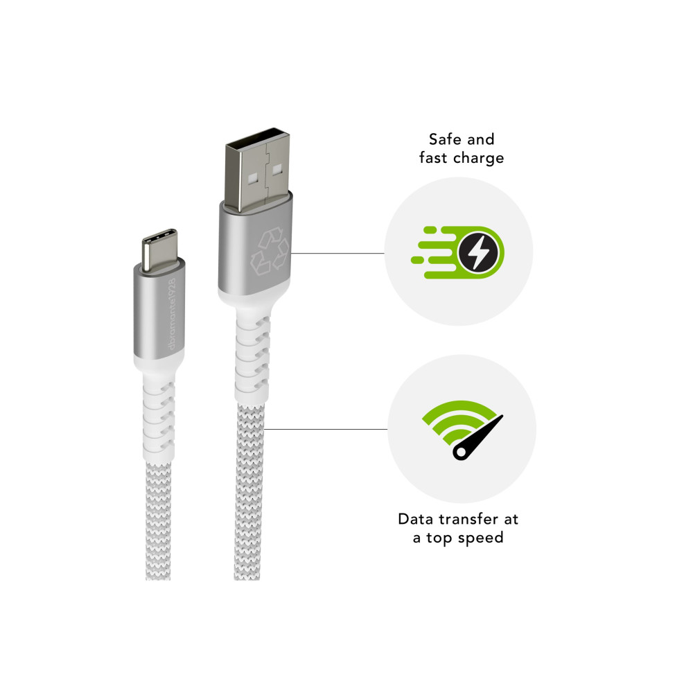 Produktbild för dbramante1928 re-charge - USB typ C-kabel - USB till USB-C - 2.5 m