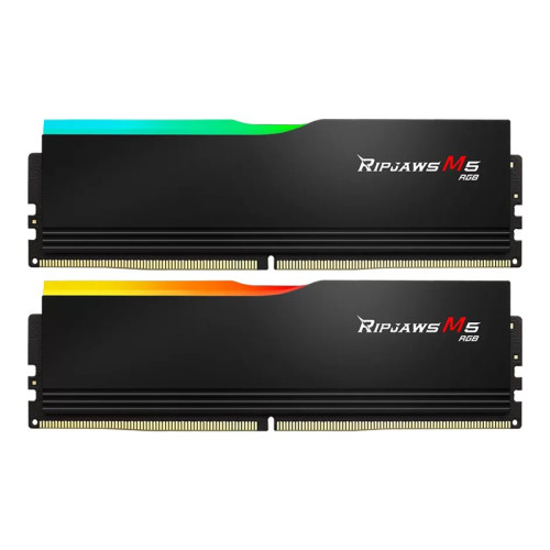 G.Skill G.Skill Ripjaws M5 RGB - DDR5 - sats - 32 GB: 2 x 16 GB - DIMM 288-pin / PC5-41600 - ej buffrad