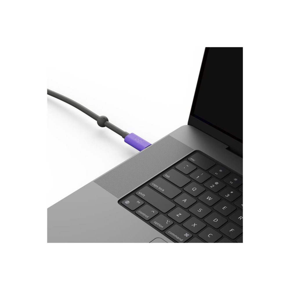 Produktbild för Logitech - USB typ C-kabel - USB-C till USB-C - 5 m