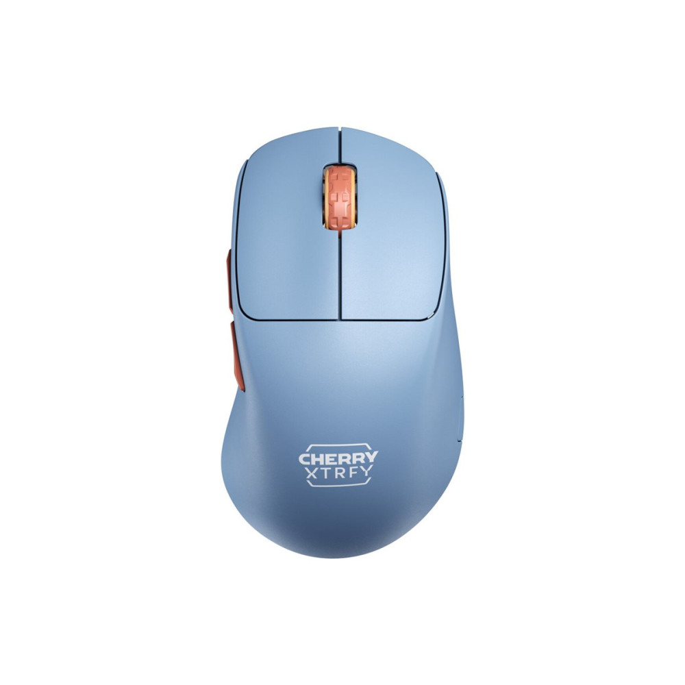 Produktbild för CHERRY Xtrfy M64 - mus - 2.4 GHz - blå