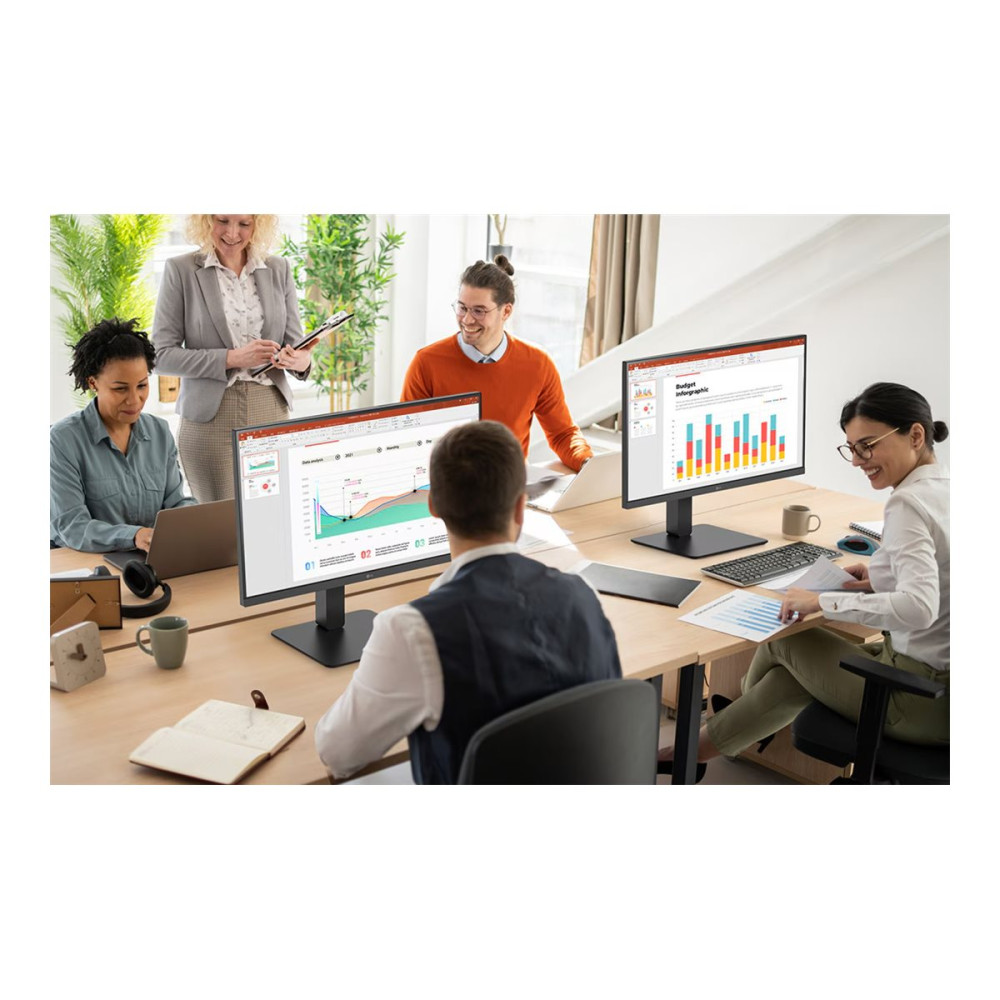 Produktbild för LG 27BA650-B - LCD-skärm - Full HD (1080p) - 27"