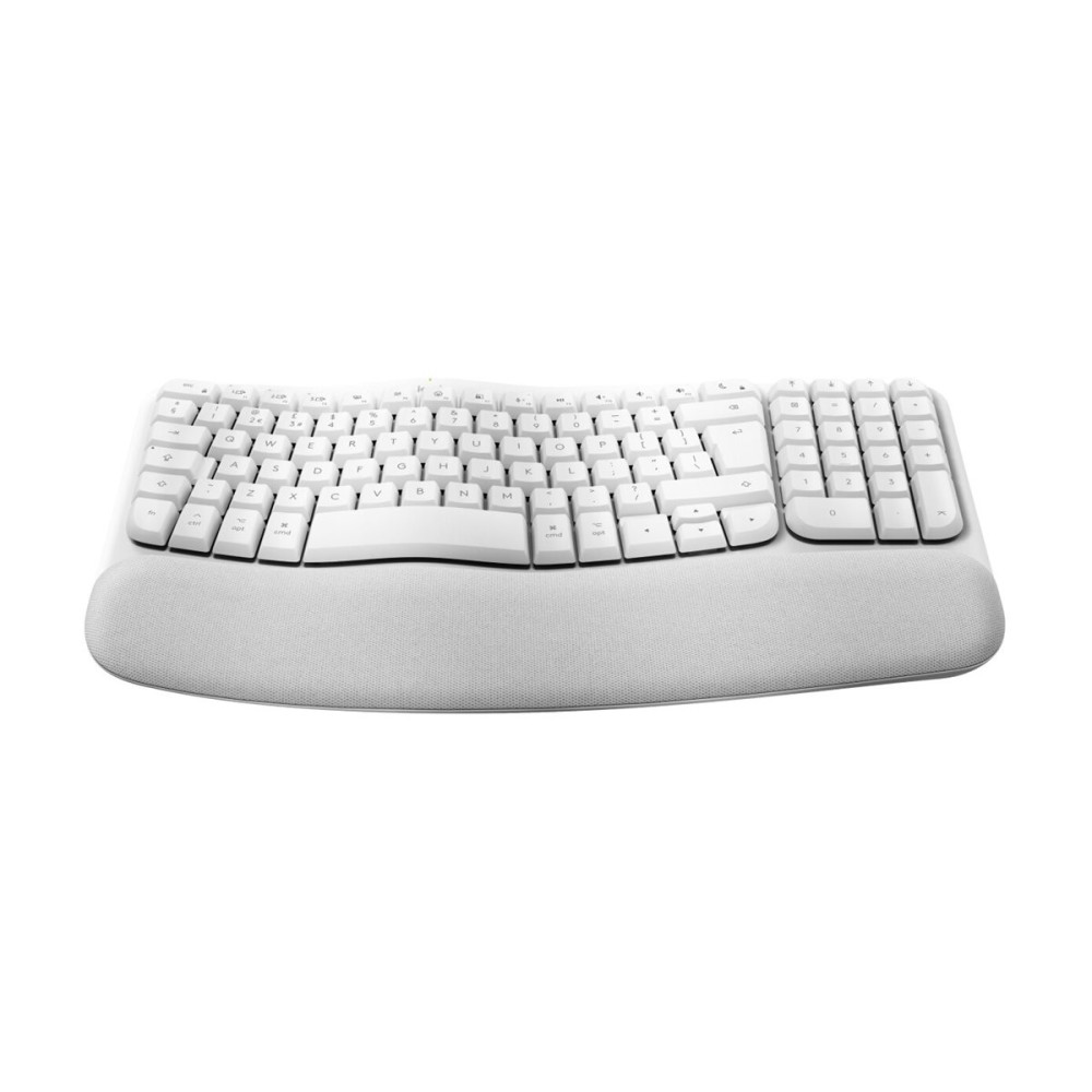 Produktbild för Logitech Ergo Series Wave Keys for Mac - tangentbord - QWERTZ - tysk - offwhite Inmatningsenhet