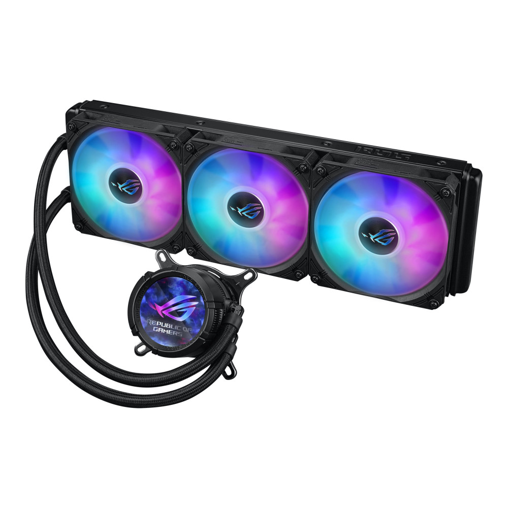 Produktbild för ASUS ROG STRIX LC III 360 ARGB LCD - kylsystem med vätska till processorn