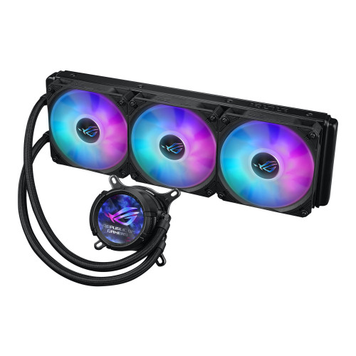 ASUSTeK COMPUTER ASUS ROG STRIX LC III 360 ARGB LCD - kylsystem med vätska till processorn