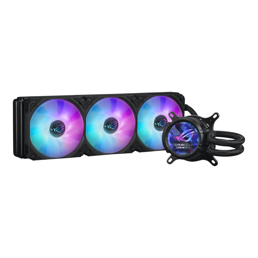 Produktbild för ASUS ROG STRIX LC III 360 ARGB LCD - kylsystem med vätska till processorn