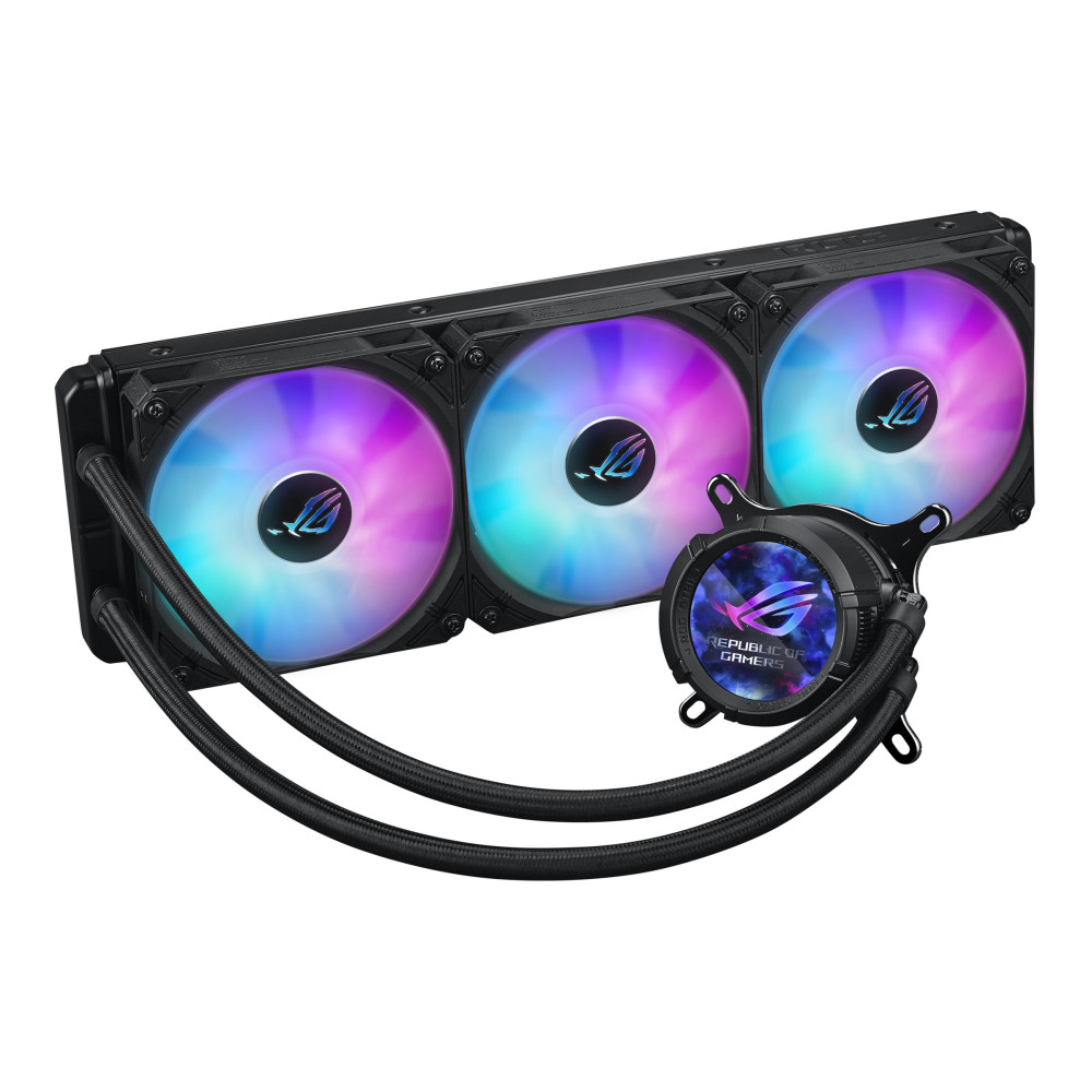 Produktbild för ASUS ROG STRIX LC III 360 ARGB LCD - kylsystem med vätska till processorn