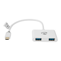 Produktbild för Nedis - USB typ C-adapter - USB-C till USB typ A - 20 cm