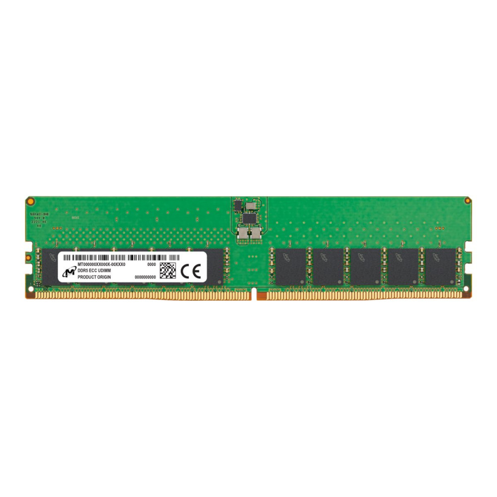 Produktbild för Micron - DDR5 - modul - 32 GB - DIMM 288-pin - 5600 MHz / PC5-44800 - ej buffrad