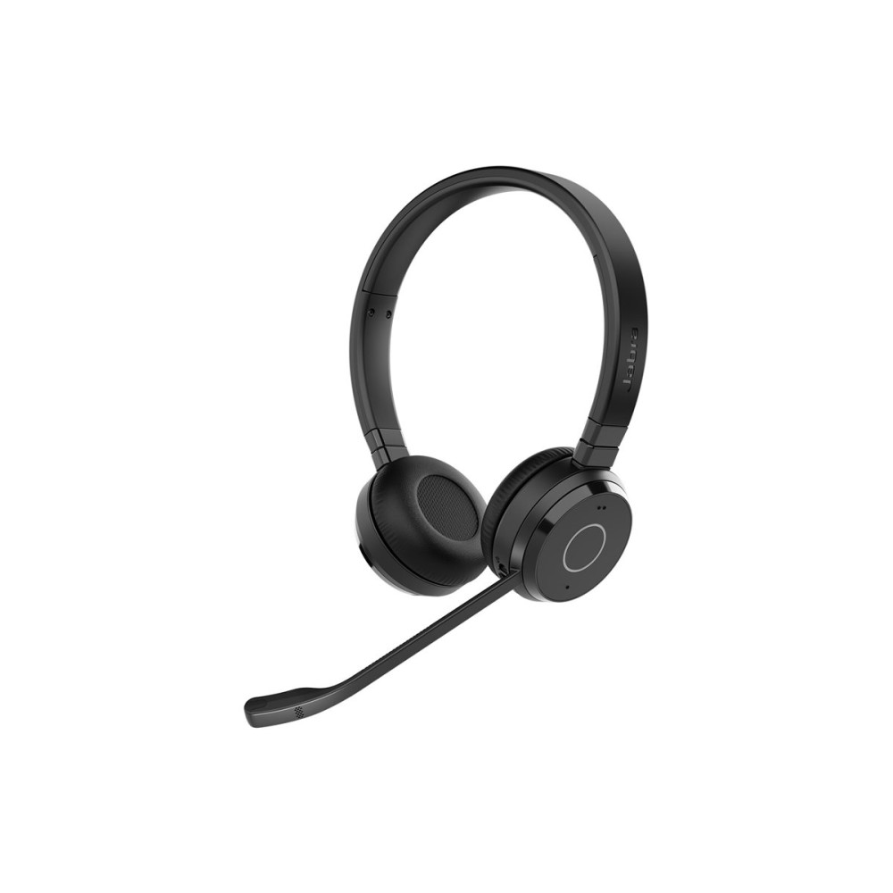Produktbild för Jabra Evolve 65 TE Stereo - headset - USB-A via Bluetooth-adapter