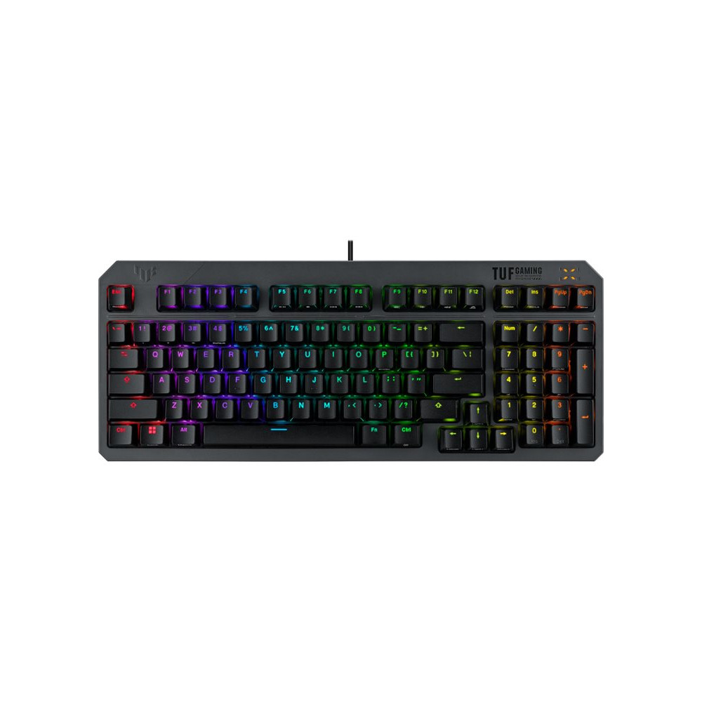 Produktbild för ASUS TUF Gaming K3 Gen II - tangentbord - 96% - svart Inmatningsenhet