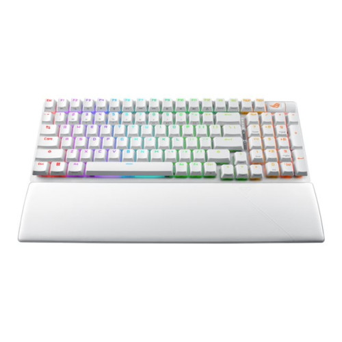 ASUSTeK COMPUTER ASUS ROG Strix Scope II 96 - tangentbord - 60% compact - månskensvit Inmatningsenhet