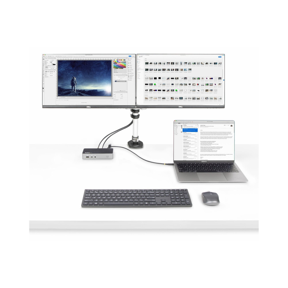 Produktbild för StarTech.com 50cm (1.6ft) USB4 Cable, USB-IF Certified USB-C Cord 40Gbps - USB typ C-kabel - USB-C till USB-C - 50 cm