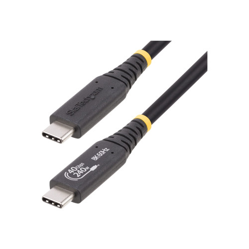 StarTech.com StarTech.com 1m (3.3ft) USB4 Cable, USB-IF Certified USB-C Cable, 40 Gbps - USB typ C-kabel - USB-C till USB-C - 1 m