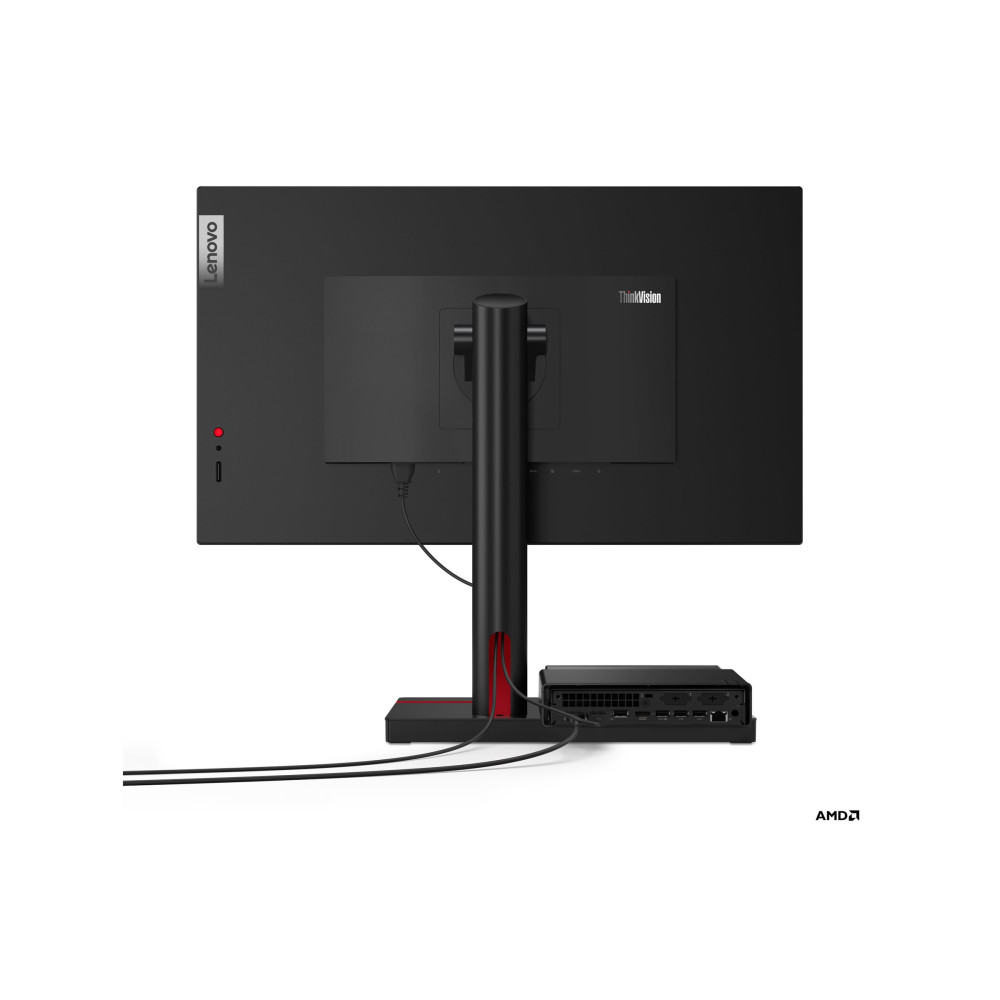Produktbild för Lenovo ThinkCentre M75q Gen 5 - liten Ryzen 5 Pro 8500GE 3.4 GHz - 16 GB - SSD 512 GB - Nordisk