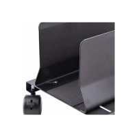 Produktbild för StarTech.com Computer Tower Cart Rolling CPU Caddy w/ Wheels, Adjustable vagn - för PC - svart