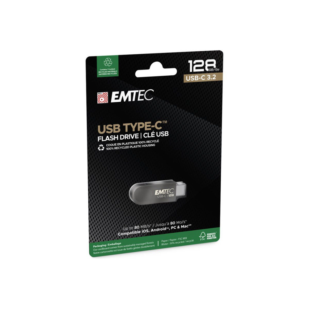 Produktbild för EMTEC C280 - USB flash-enhet - 128 GB