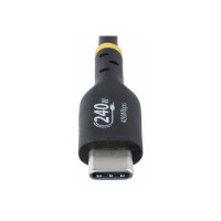 Produktbild för StarTech.com 4m USB C Charging Cable, USB-IF Certified USB-C Cable, 240W - USB typ C-kabel - USB-C till USB-C - 4 m