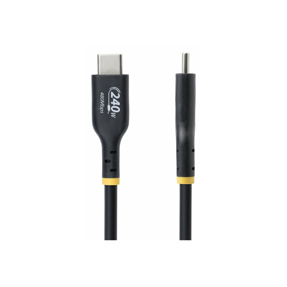 Produktbild för StarTech.com 4m USB C Charging Cable, USB-IF Certified USB-C Cable, 240W - USB typ C-kabel - USB-C till USB-C - 4 m