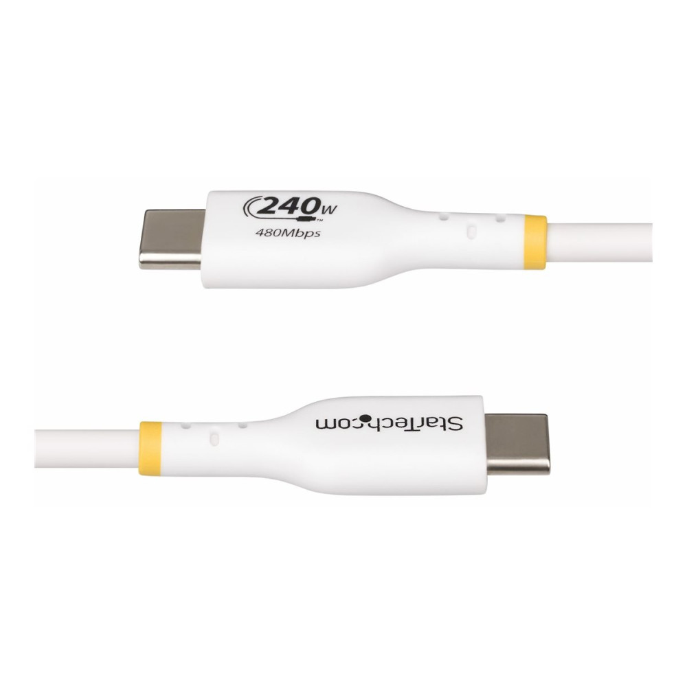 Produktbild för StarTech.com 3m USB C Charging Cable, USB-IF Certified USB-C Cable, 240W - USB typ C-kabel - USB-C till USB-C - 3 m