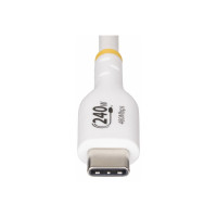 Produktbild för StarTech.com 3m USB C Charging Cable, USB-IF Certified USB-C Cable, 240W - USB typ C-kabel - USB-C till USB-C - 3 m