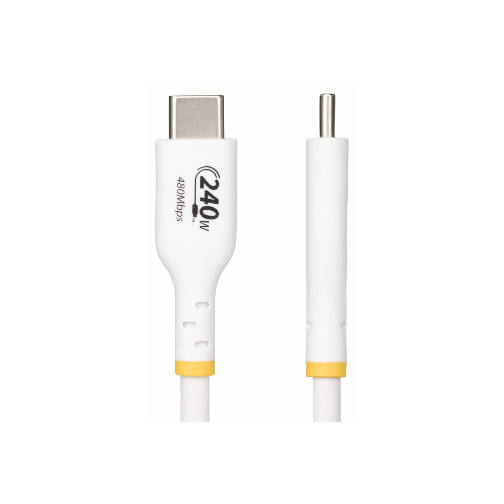 Produktbild för StarTech.com 1m USB C Charging Cable, USB-IF Certified USB-C Cable, 240W - USB typ C-kabel - USB-C till USB-C - 1 m