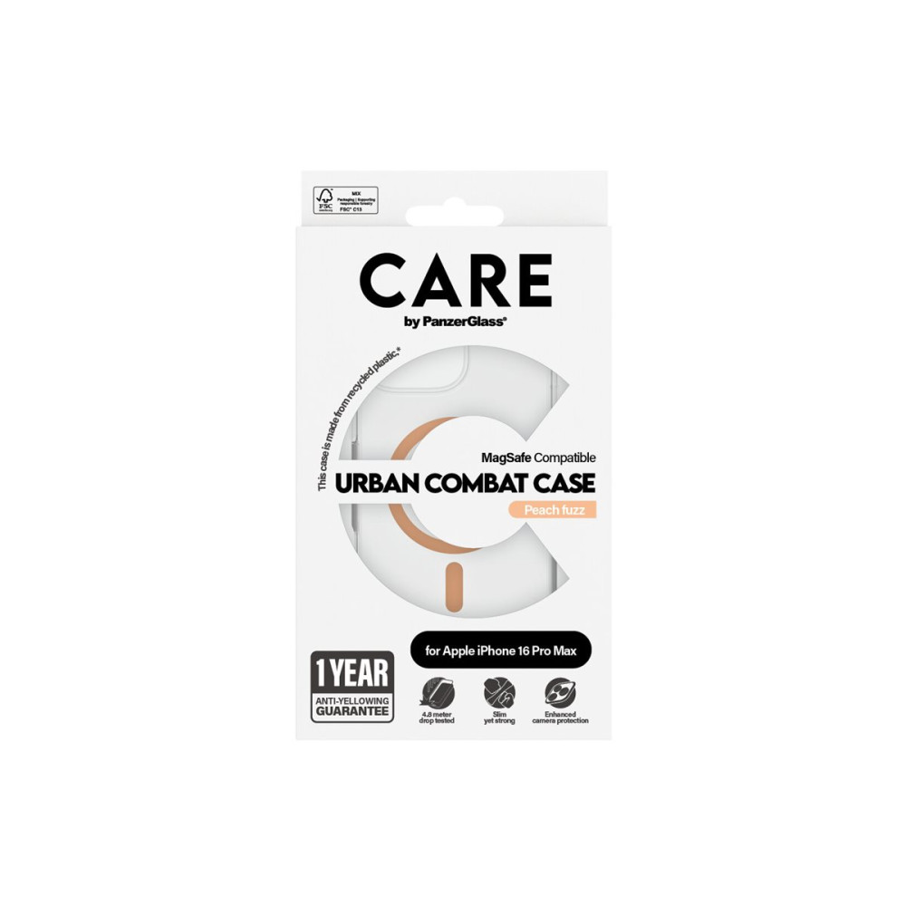 Produktbild för CARE by PanzerGlass Urban Combat - baksidesskydd för mobiltelefon