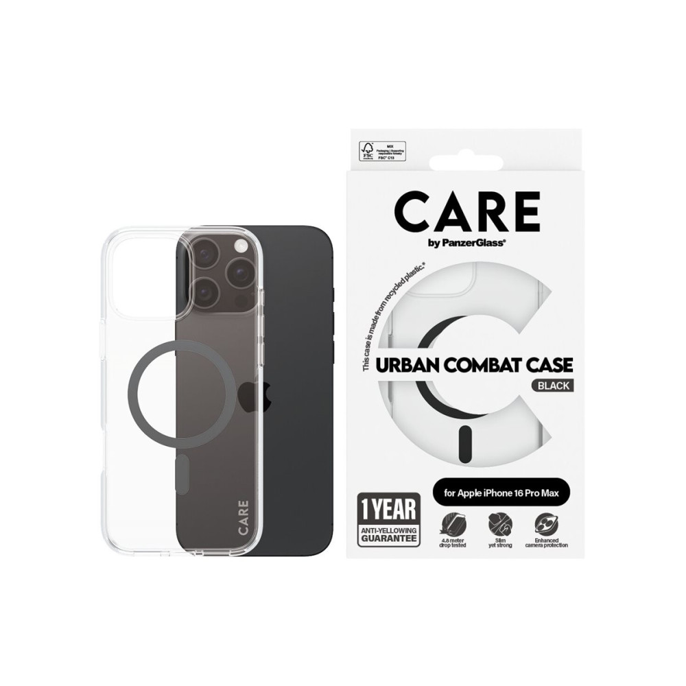 Produktbild för CARE by PanzerGlass Urban Combat - baksidesskydd för mobiltelefon