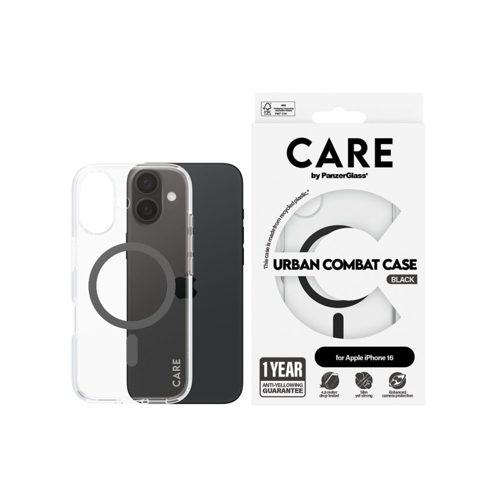 Produktbild för CARE by PanzerGlass Urban Combat - baksidesskydd för mobiltelefon